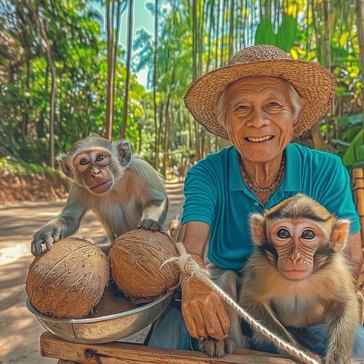 Monkey Coconut Pickers: Tradition, History, and Modern Technologies