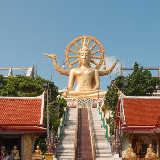 Gran estatua de Buda en Koh Samui