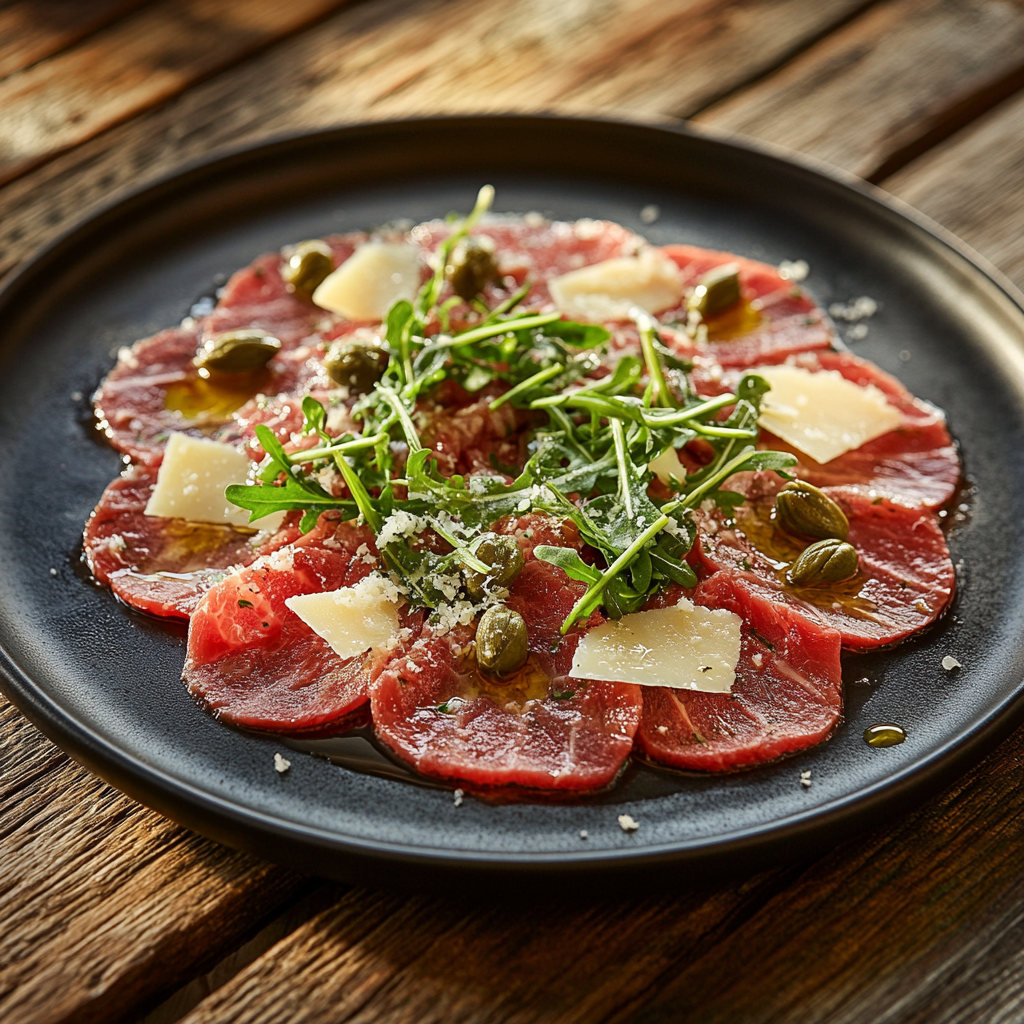 Carpaccio de boeuf