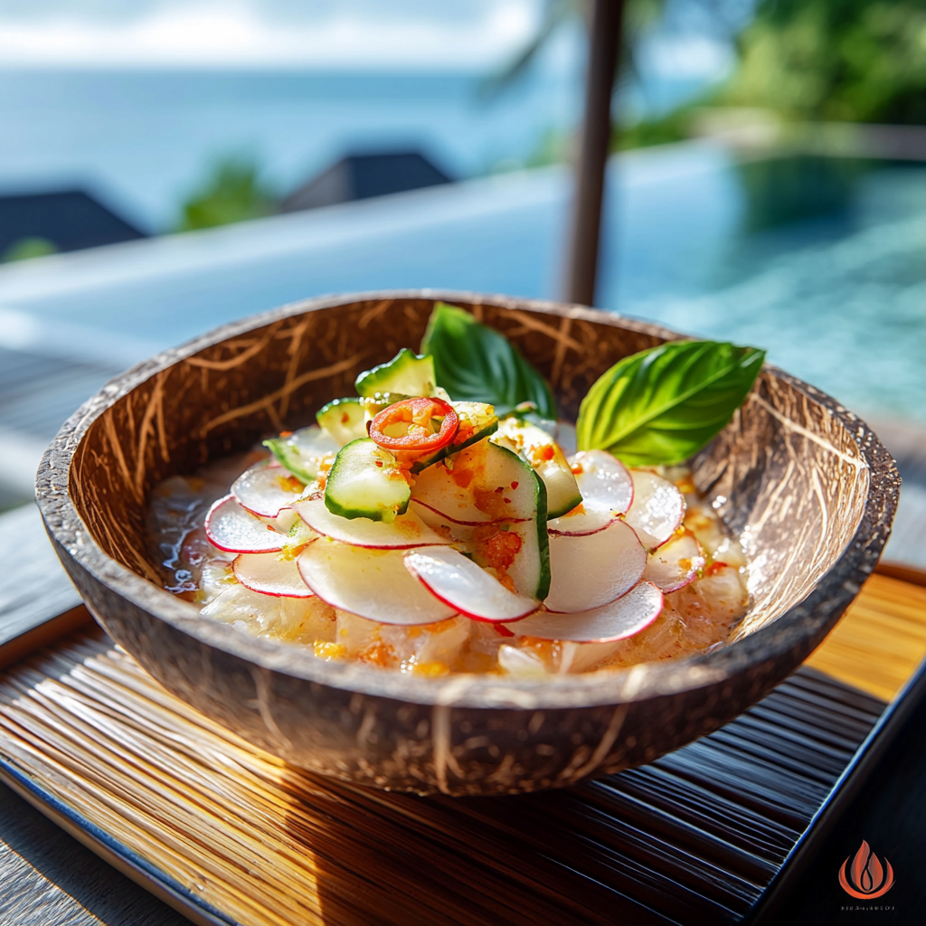 Dorado (Dorade coryphène) ceviche