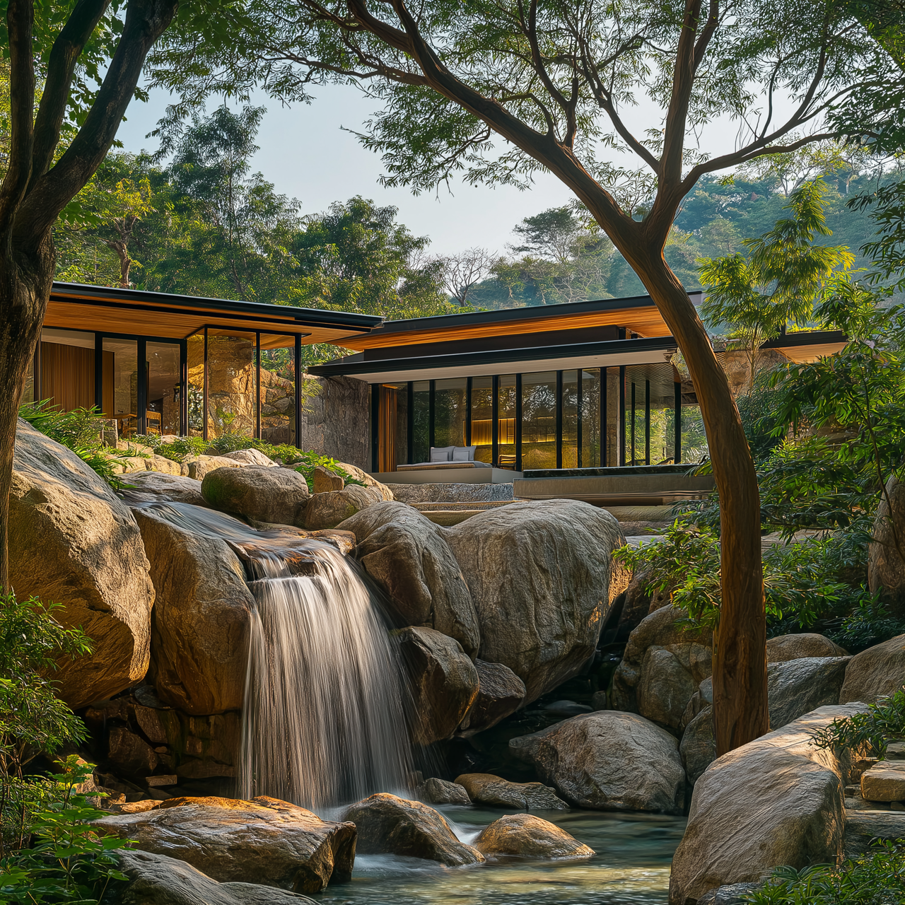 Villa Biophilic Design - Unity with Nature