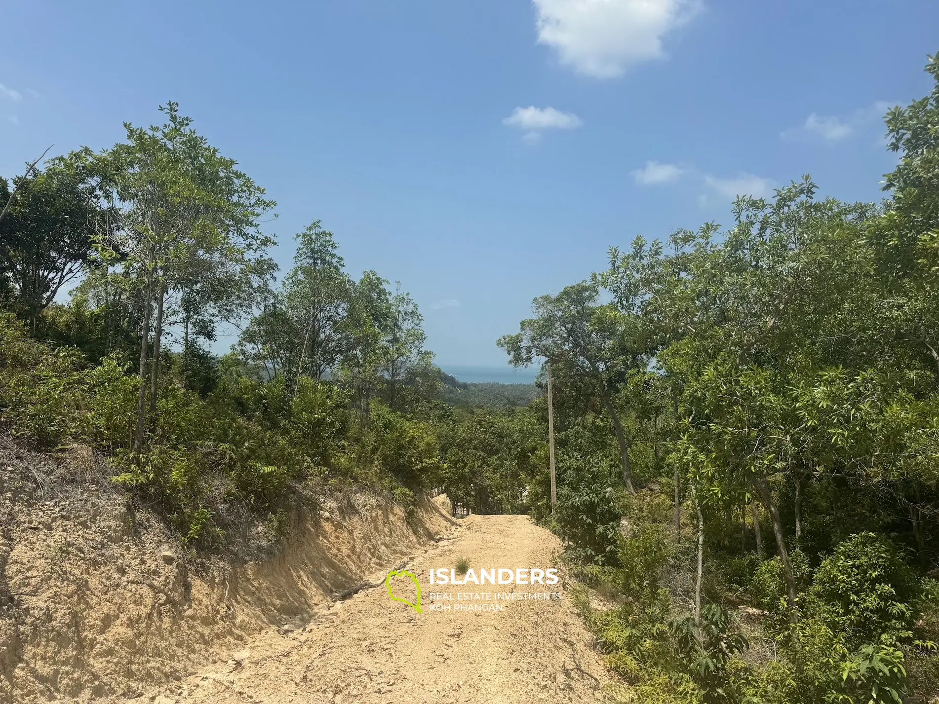 Seaview and jungleview land with good potential  (dirty road, no electricity), 5,6725 Rai