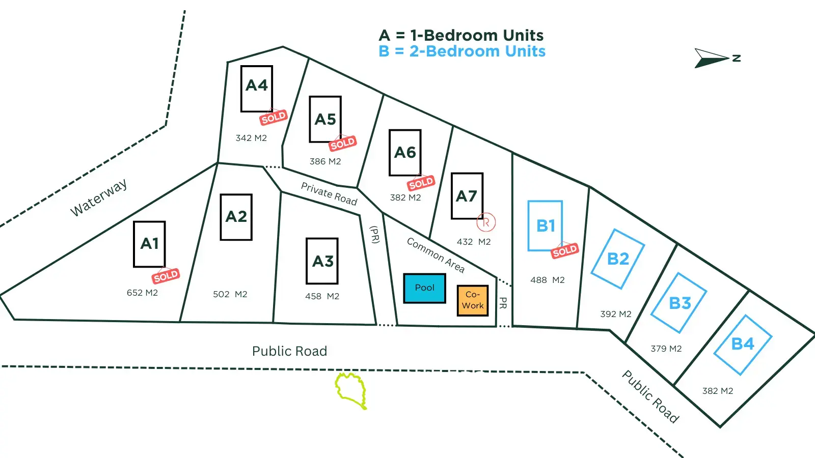 1-Bedroom Boutique Garden Homes in Chaloklum! 