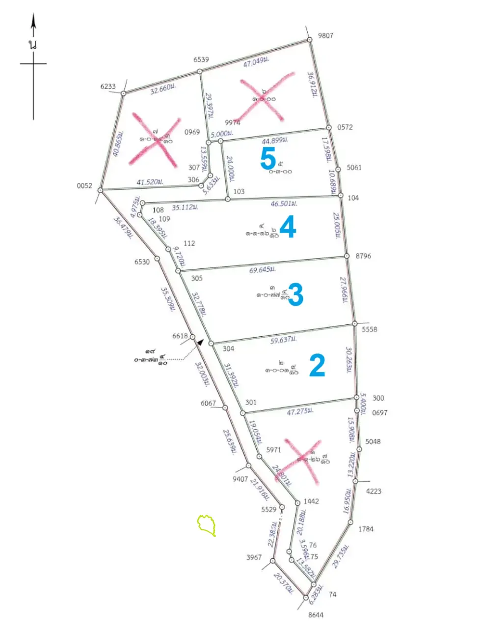 ที่ดินวิวทะเลสุดอลังการที่ศรีธนู 11-12 ล้านบาท/ไร่