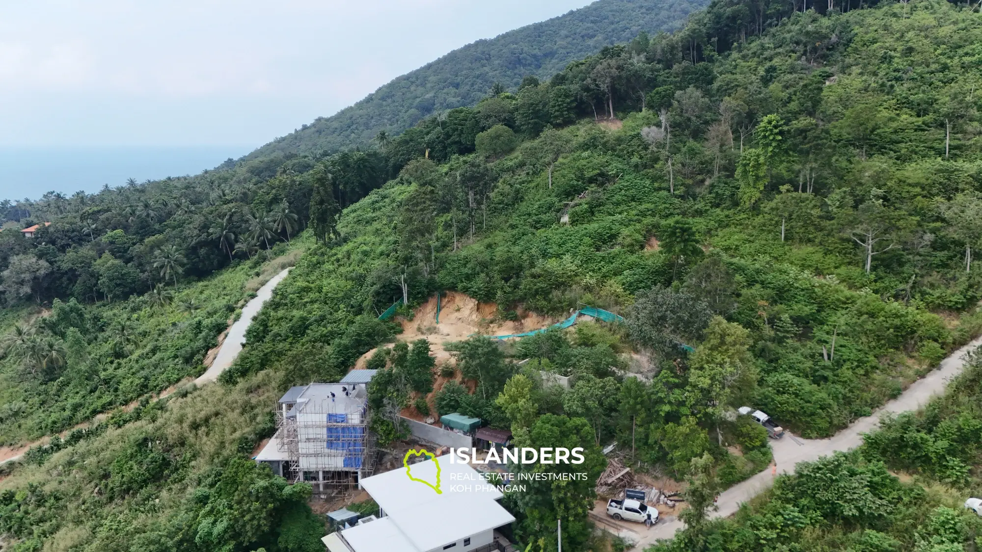 Terraced Seaview Land Overlooking Chaloklum Bay