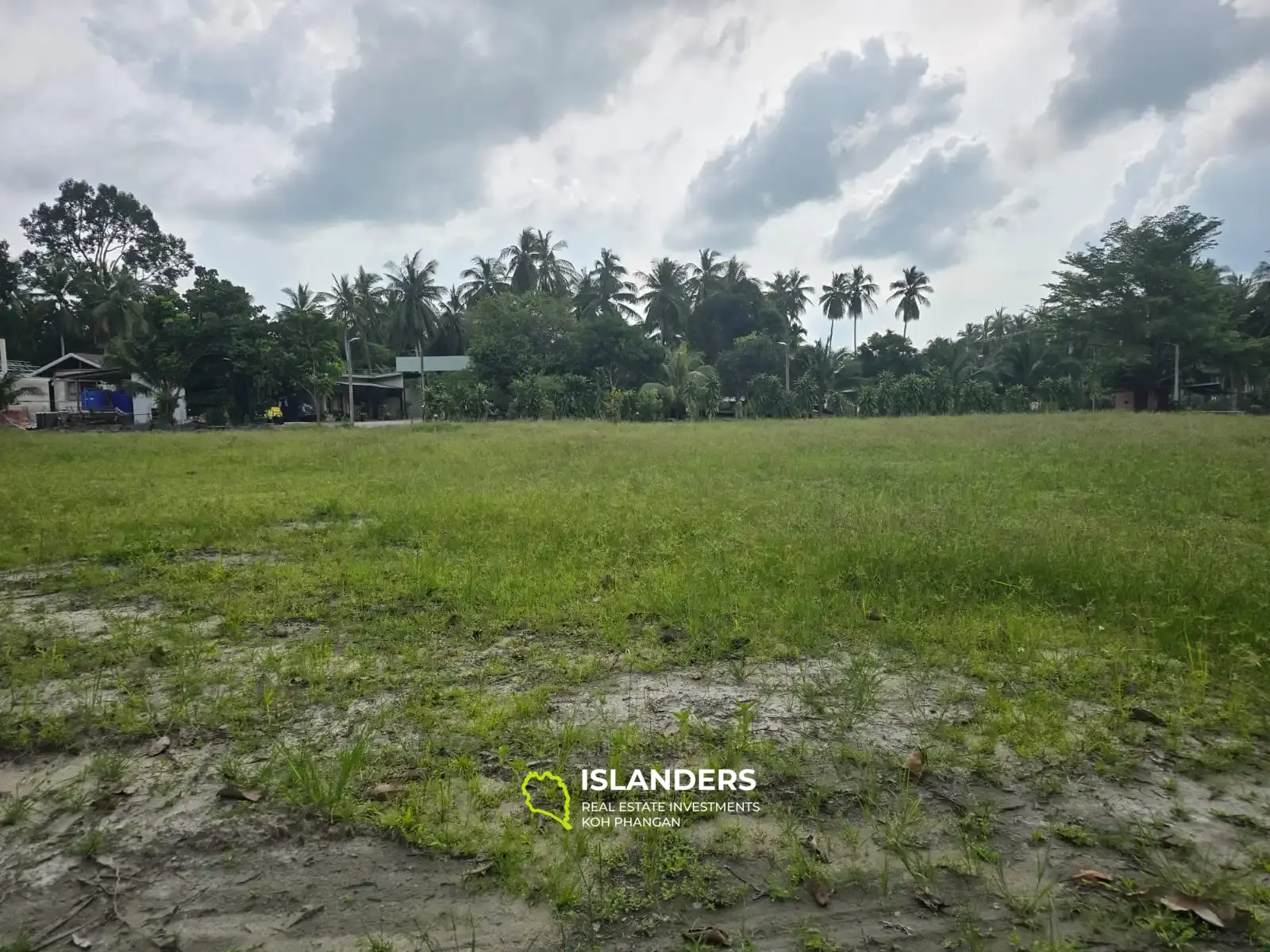 Flat Land on Main Road to Thongsala