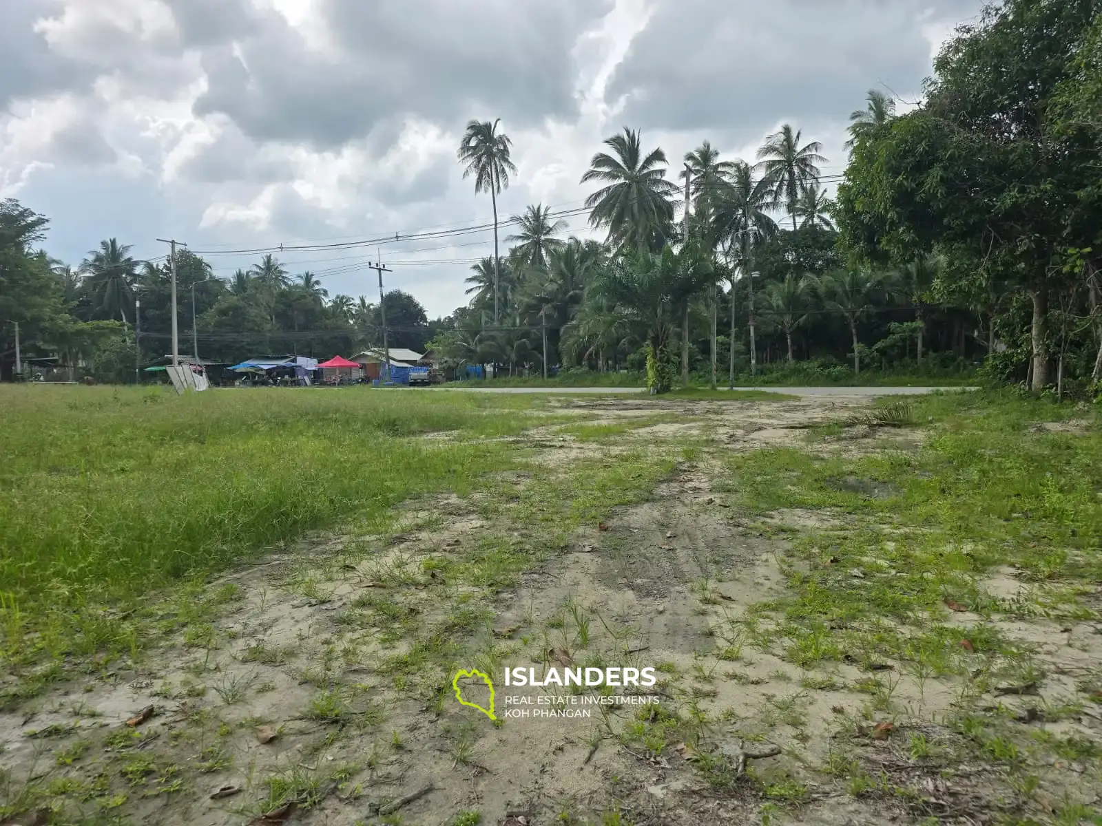 Flat Land on Main Road to Thongsala