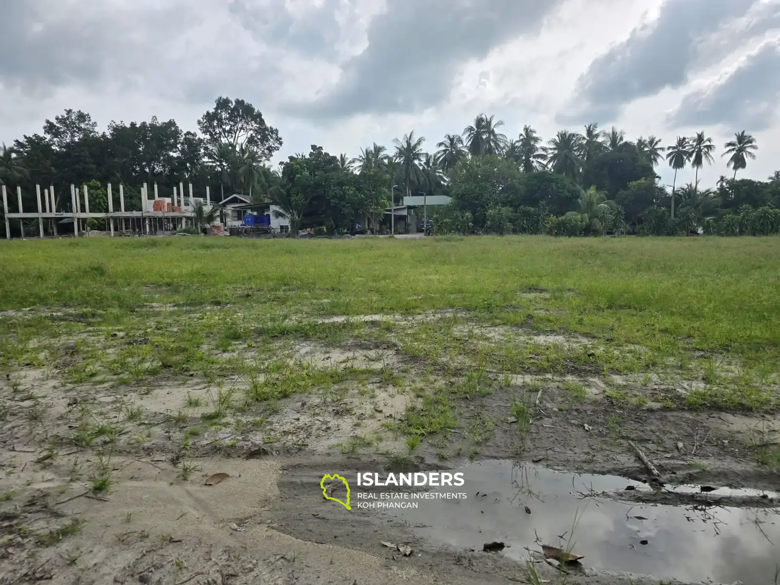 Flat Land on Main Road to Thongsala