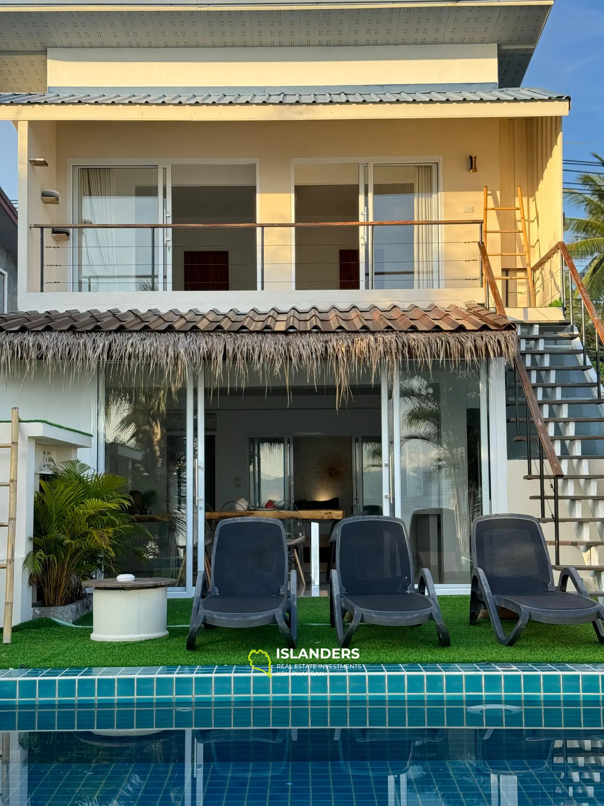 VERY RARE - BEACH FRONT VILLA - 16.9 million THB