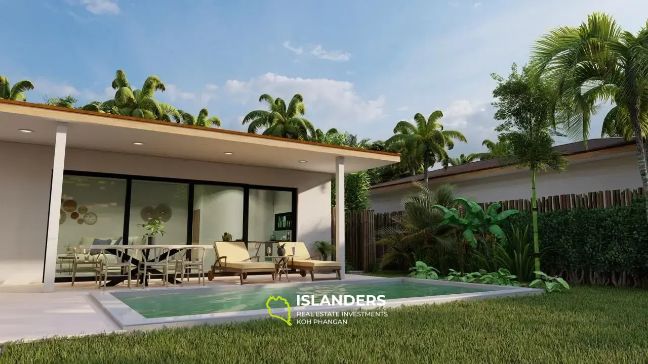 2-bedroom tropical villas – off plans