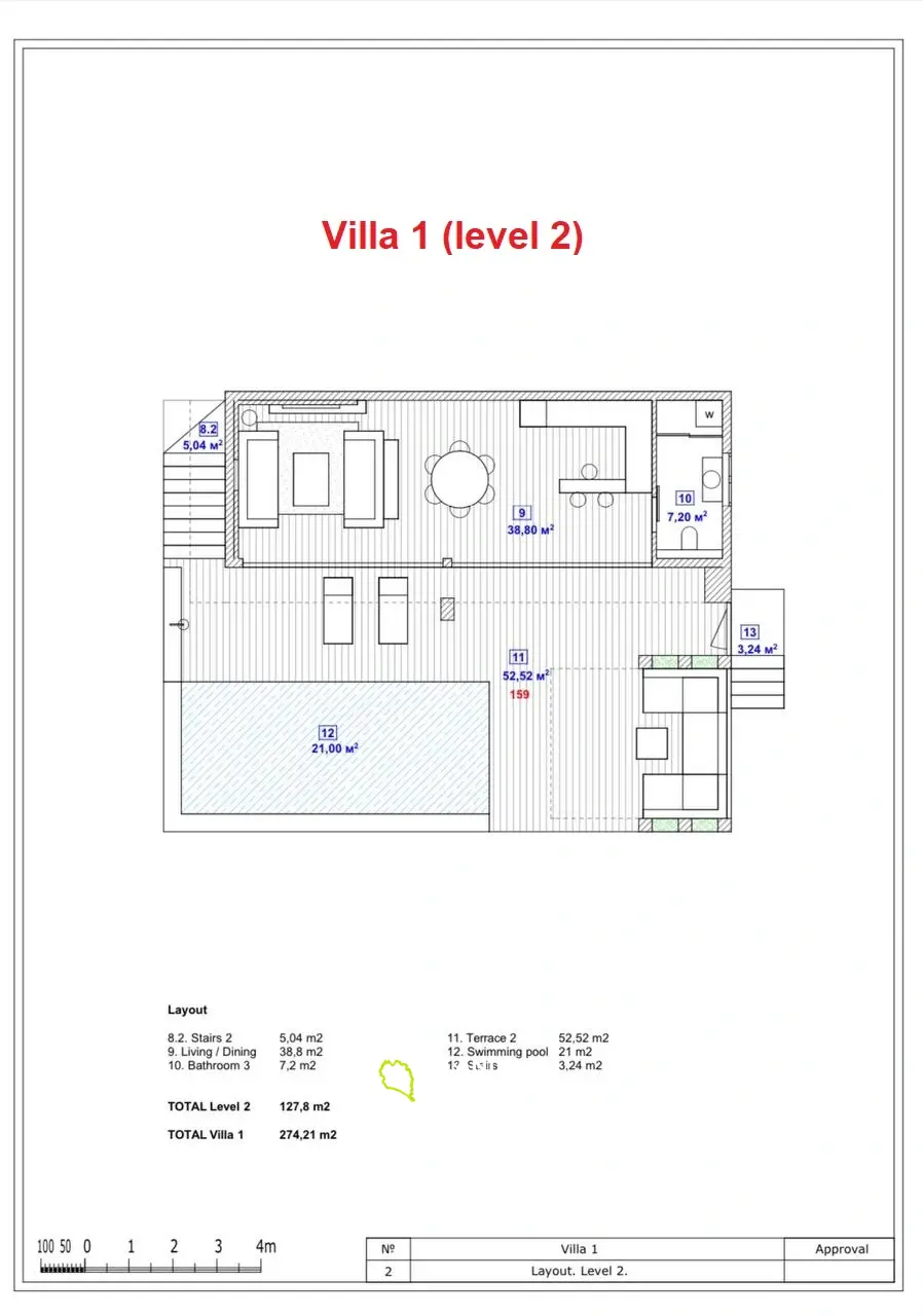 2 Bedroom Villa with stunning Seaview on Haad Yao Hills (Off plan, total 3 villas available)!