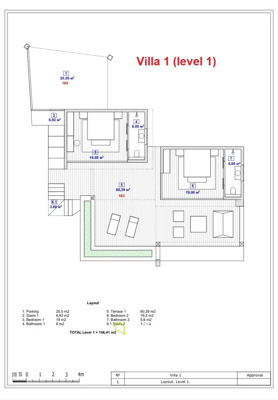 2 Bedroom Villa with stunning Seaview on Haad Yao Hills (Off plan, total 3 villas available)!