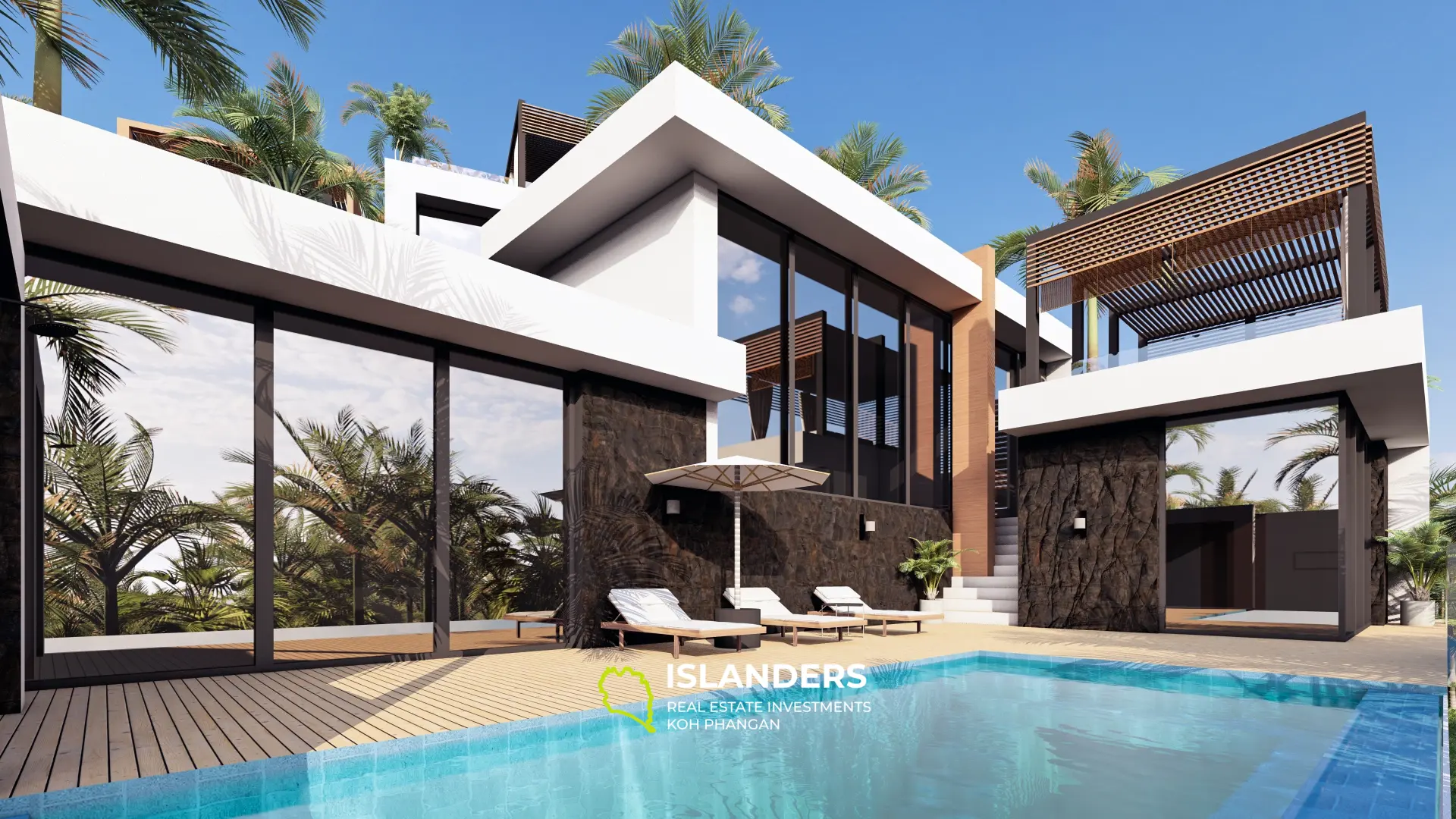 2 Bedroom Villa with stunning Seaview on Haad Yao Hills (Off plan, total 3 villas available)!