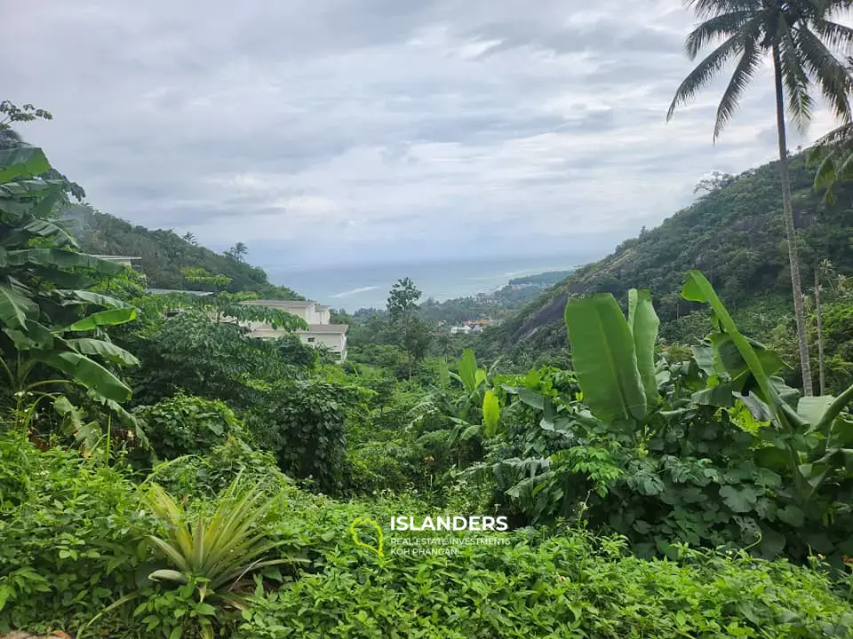 Land For Sale: Ko Samui / on Lamai Mountain with Seaview