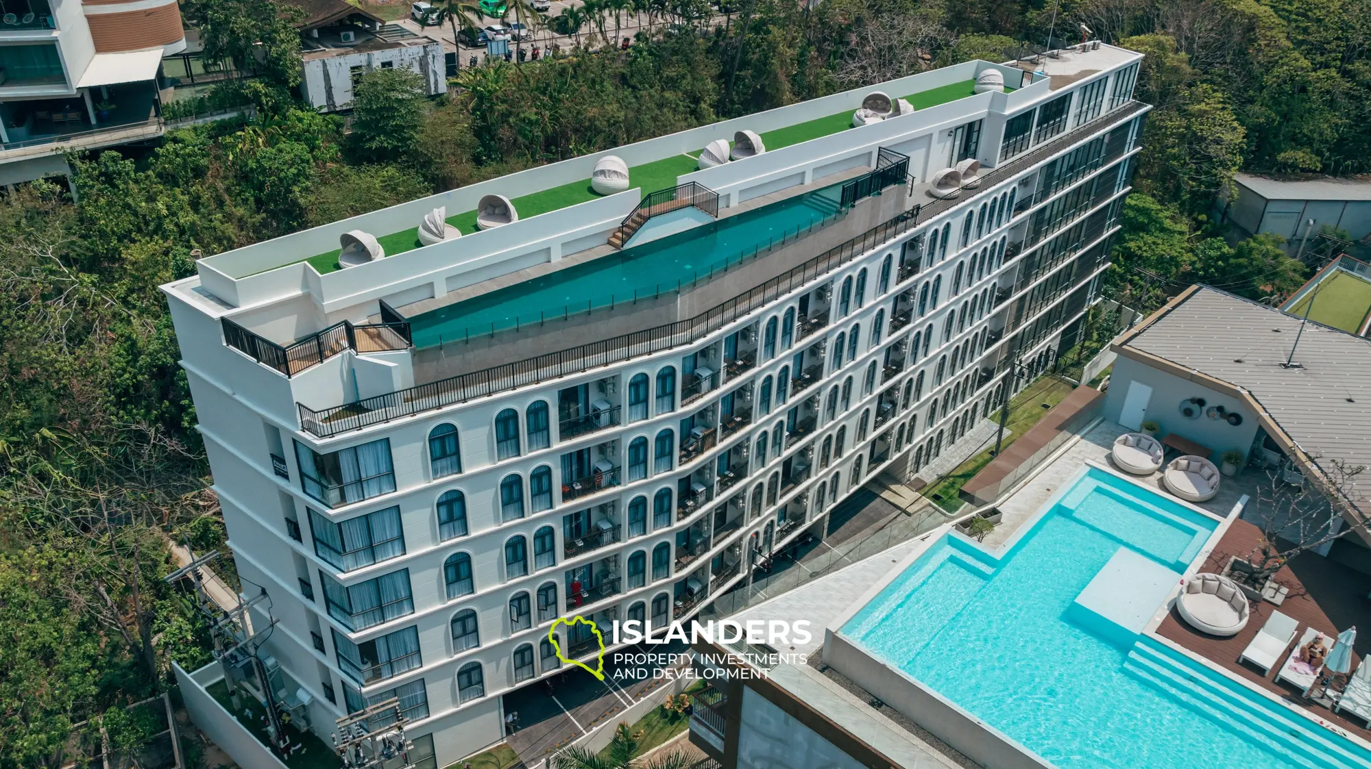 スタイリッシュな1ベッドルームアパートメント カロン | ID 8757, image size:2000x1123