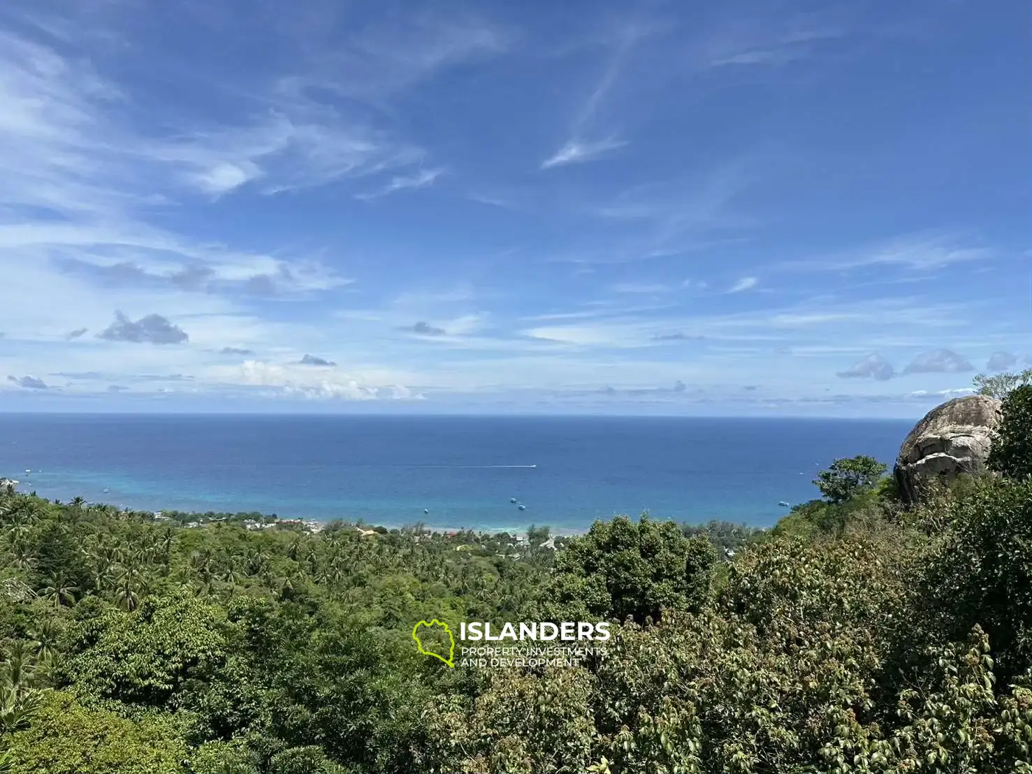 Breathtaking Land with Spectacular Sea Views in Koh Tao, Sairee - la ...