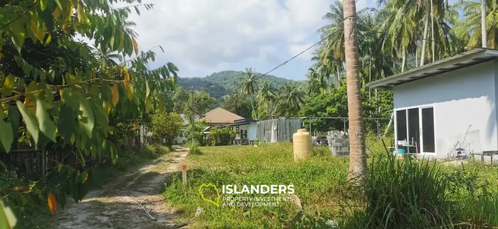 Ready to build – flat land in Coconut Lane