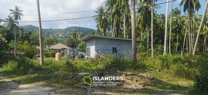 Ready to build – flat land in Coconut Lane