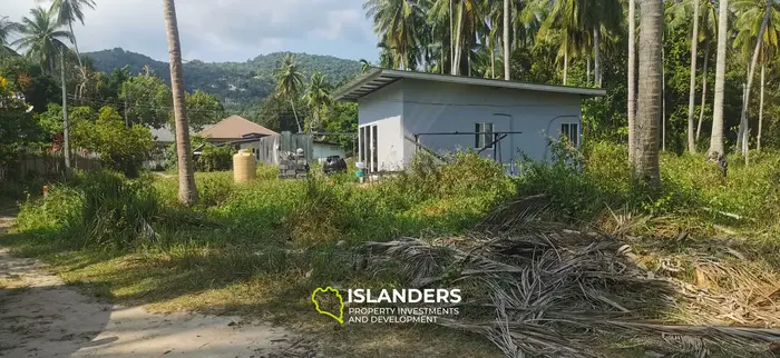 Ready to build – flat land in Coconut Lane
