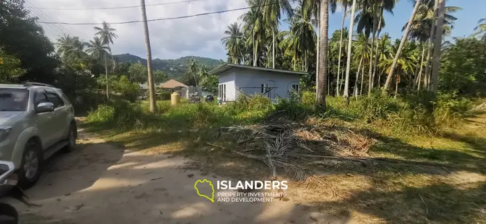 Ready to build – flat land in Coconut Lane