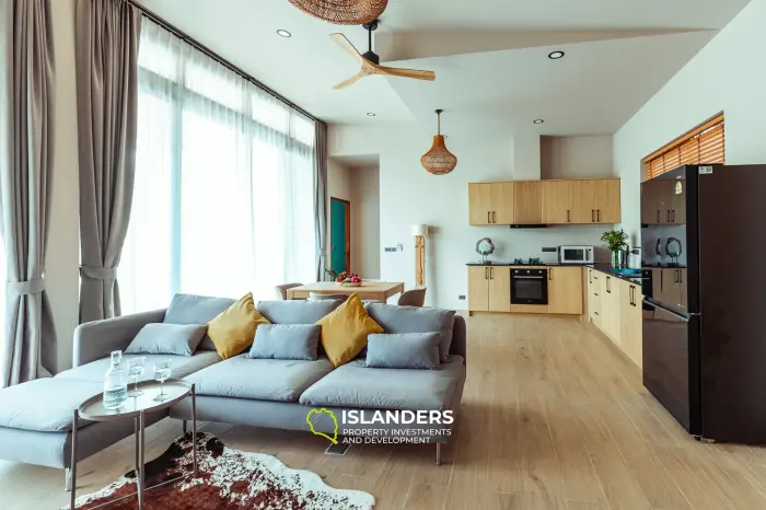 Hinkong 3 Beedroom New Stylish Villa, 2 min from the beach