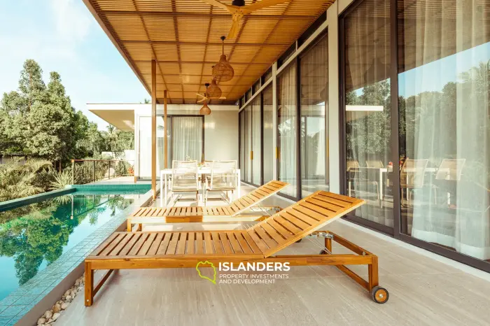 Hinkong 3 Beedroom New Stylish Villa, 2 min from the beach