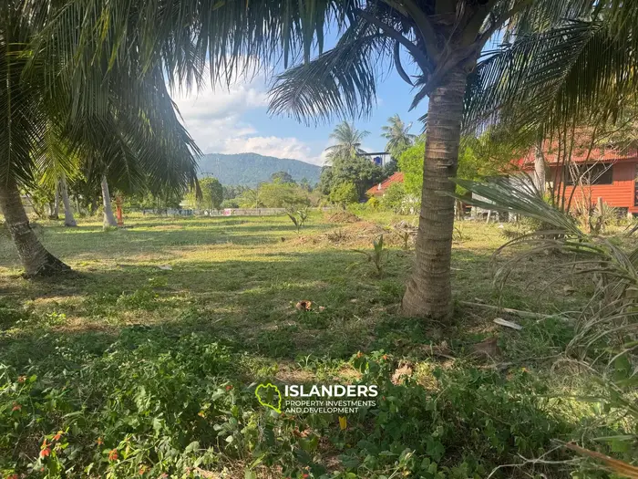 Beach front land (flat)