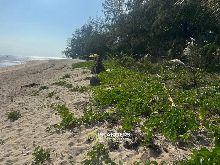 Beach front land (flat)