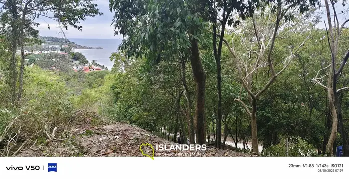 Haad Rin nai (west)  sunset seaview 2rai 1ngan