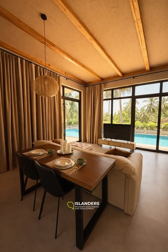 Luxury 2-bedroom villas in central location