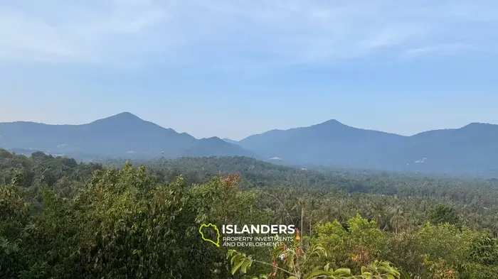 Prime Sea View Land in the Heart of the Island