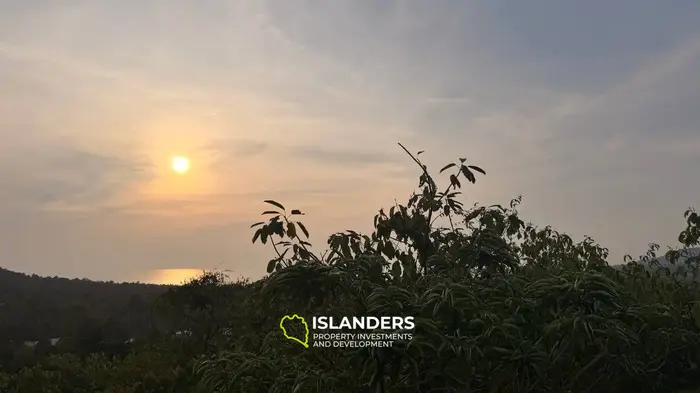 Prime Sea View Land in the Heart of the Island