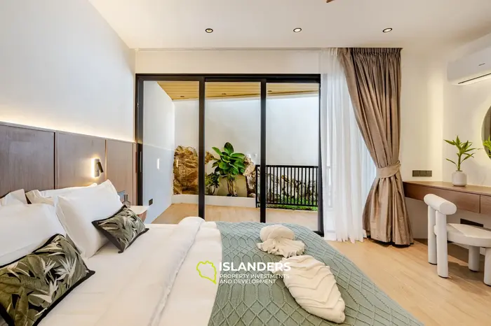 3 bdrm pool villa with sea and Big Buddha view (Plai Laem)