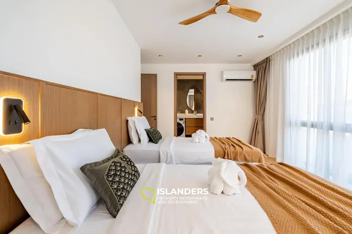 3 bdrm pool villa with sea and Big Buddha view (Plai Laem)