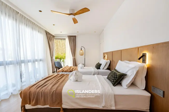 3 bdrm pool villa with sea and Big Buddha view (Plai Laem)