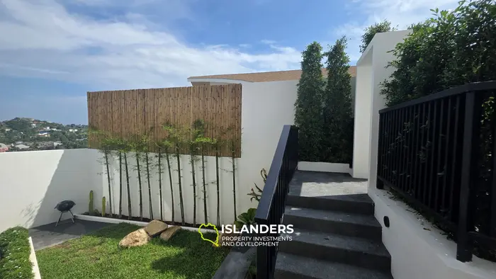 3 bdrm pool villa with sea and Big Buddha view (Plai Laem)