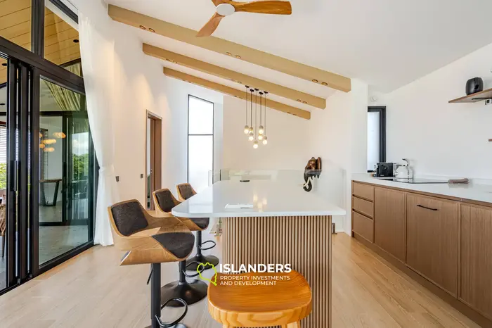 3 bdrm pool villa with sea and Big Buddha view (Plai Laem)