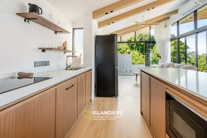 3 bdrm pool villa with sea and Big Buddha view (Plai Laem)