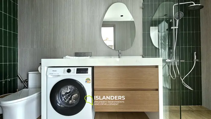 Brand new 3 bdrm pool villa with sea view (Plai Laem)