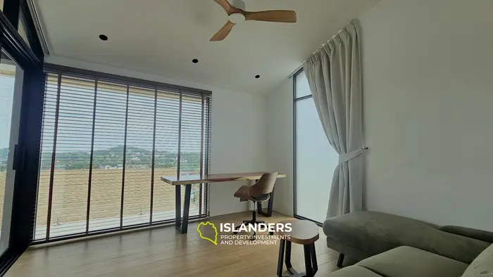 Brand new 3 bdrm pool villa with sea view (Plai Laem)