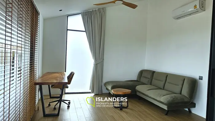 Brand new 3 bdrm pool villa with sea view (Plai Laem)