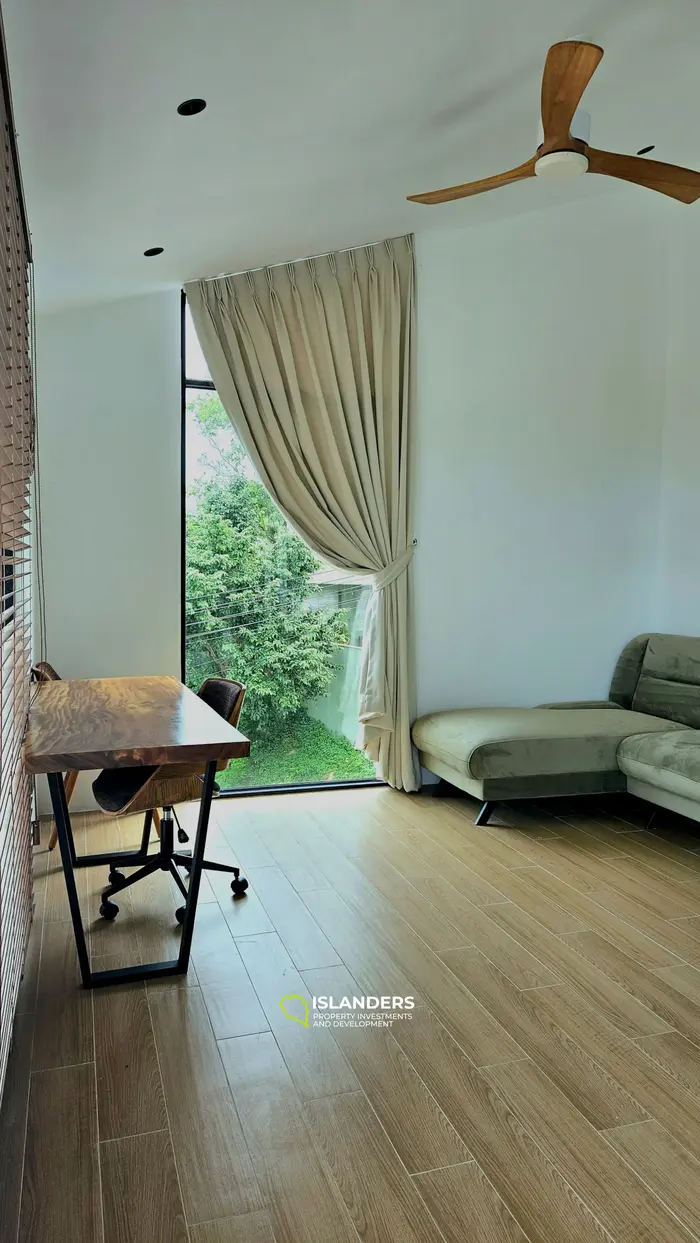 Cozy 3-bdrm pool villa overlooking the sea (Plai Laem)