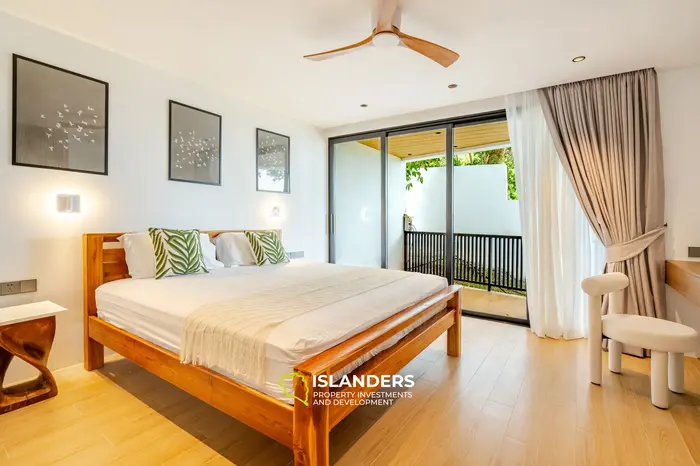 Cozy 3-bdrm pool villa overlooking the sea (Plai Laem)