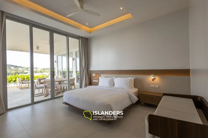 Modern 4-bdrm pool villa with cinema and partial sea view (Plai Laem)