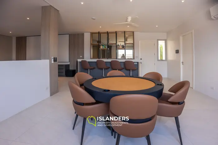 Modern 4-bdrm pool villa with cinema and partial sea view (Plai Laem)