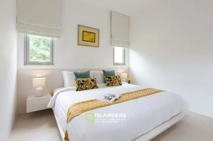 4-bdrm pool villa with panoramic views of the bay and sea (Bophut)