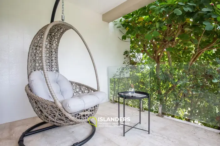 4-bdrm pool villa with panoramic views of the bay and sea (Bophut)