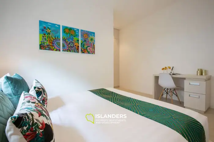 4-bdrm pool villa with panoramic views of the bay and sea (Bophut)