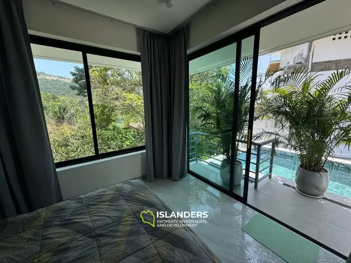 Exquisite Mountain-View 3BD Villa for Sale in  Mae Haad (Koh Phangan)