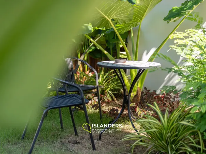 Private pool villa at walking distance to the beach